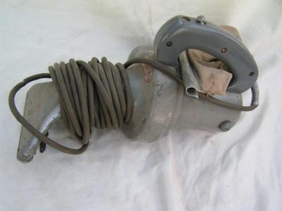 Mini hand vacuum cleaner for stairs, cars, etc. The Singer Mfg. Co.
