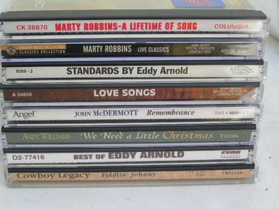 Lot 1of2 music CDs,8 assorted artists
