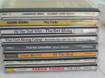 Lot 2of2 music CDs, 8 assorted artists