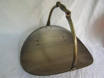 Fire wood tender for your fireplace, folding handle