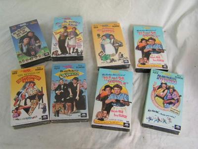Collection of VHS movies, 10 Ma & Pa Kettle, 7 other assorted