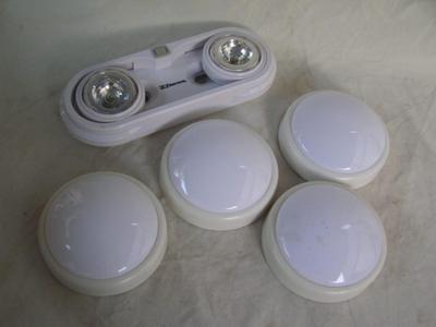 A group of battery operated lights in a box
