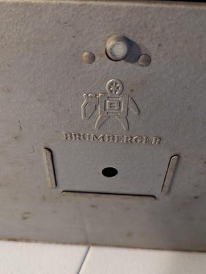 Vintage Brumberger Photo Slide Metal Storage Case Box With Vintage Slides Choice 1