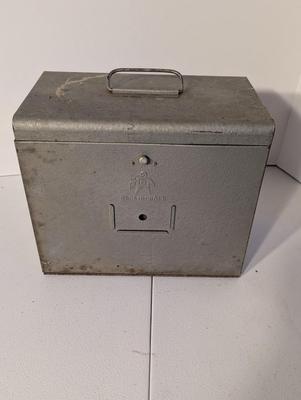 Vintage Brumberger Photo Slide Metal Storage Case Box With Vintage Slides Choice 2