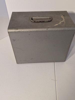Vintage Brumberger Photo Slide Metal Storage Case Box With Vintage Slides Choice 2