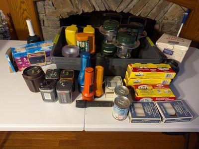 Assorted Camping & Emergency Lighting