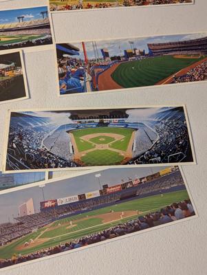Advertising Lithograph Cards Of Baseball Stadiums Bill Goff - Edward Kasper - Bill Purdom Lot 3