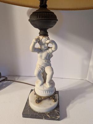 Vintage Cherub Table Lamp Choice 1