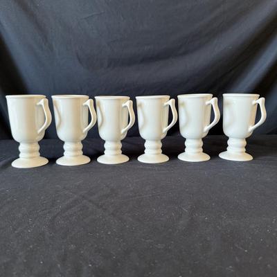Set of Six Hall Irish Coffee Mugs (K-HS)