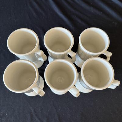 Set of Six Hall Irish Coffee Mugs (K-HS)