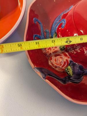 Red Hat Dip & Chip Bowls