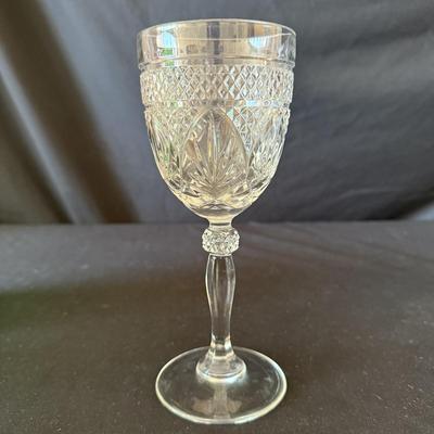 Cristal D’Arques Emerald and Clear Goblet Sets (K-HS)