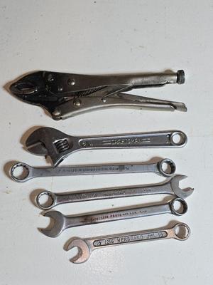 An Assortment of wrenches and pliers