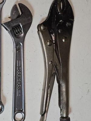 An Assortment of wrenches and pliers