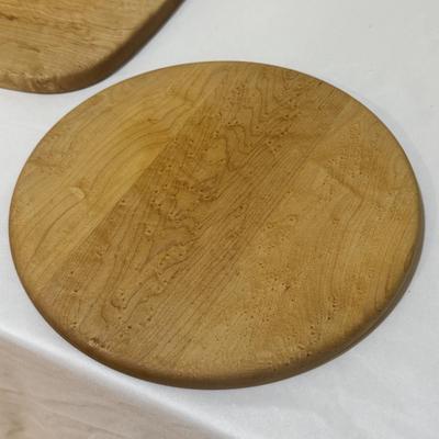 Wood Cutting Boards, Serving Tray, & Utensils (E-HS)