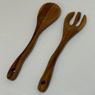 Wood Cutting Boards, Serving Tray, & Utensils (E-HS)