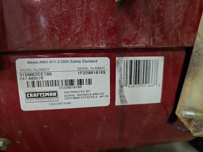 Craftsman Professional 24" Dual-Stage Snowblower – Model 247.889570