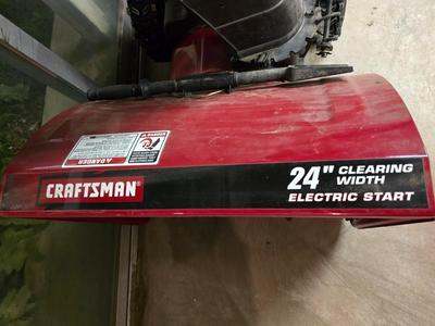 Craftsman Professional 24" Dual-Stage Snowblower – Model 247.889570