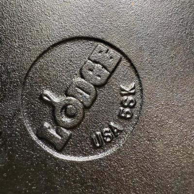 Two Lodge Cast Iron Pans (K-HS)