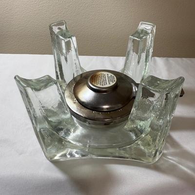 Chantal Cobalt Blue Fondue Set plus Cheese Knives & More (K-HS)