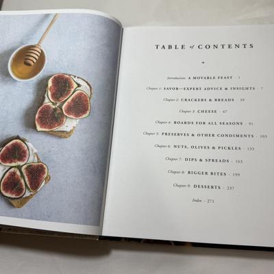 Chantal Cobalt Blue Fondue Set plus Cheese Knives & More (K-HS)