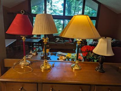 Array Of Table Lamps