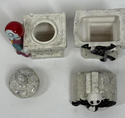 Sale Photo Thumbnail #295: Images of Sally, Jack, and Zero. A few spots where the color is chipped, but item is not damaged.  See photos for details. Approx. 6" tall.