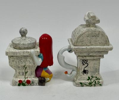 Sale Photo Thumbnail #299: Images of Sally, Jack, and Zero. A few spots where the color is chipped, but item is not damaged.  See photos for details. Approx. 6" tall.