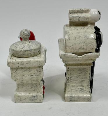 Sale Photo Thumbnail #298: Images of Sally, Jack, and Zero. A few spots where the color is chipped, but item is not damaged.  See photos for details. Approx. 6" tall.