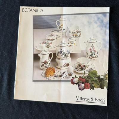 Large Villeroy & Boch ‘Botanica’ Dish Set plus Two ‘French Garden’ Bowls (LR-HS)