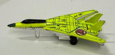 Sale Photo Thumbnail #307: Bright optic green and polished silver, good condition. Approx. 3" long.