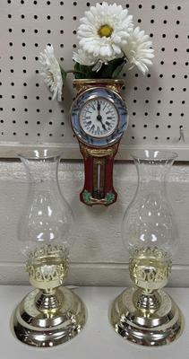 Candle stands & wall pocket