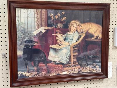 Framed picture