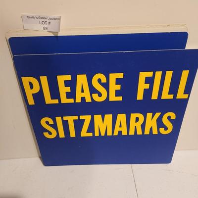 5 Cardboard Ski Resort Skiing Signs