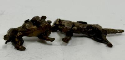 Sale Photo Thumbnail #463: Approx. 1.5" tall, some tarnish/patina but otherwise in good condition.