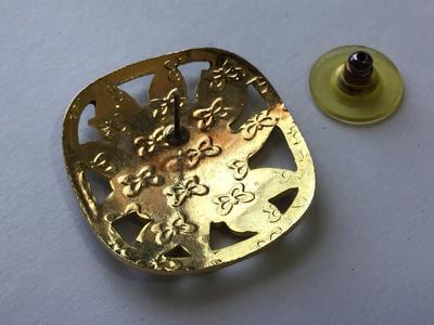 Vintage Colosseum Earrings on Card