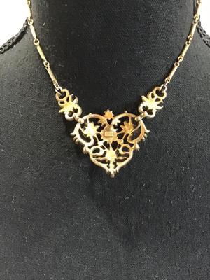 Vintage Gold Tone Coro necklace
