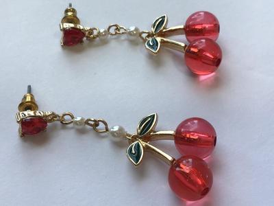 Cherry Fashion Errings