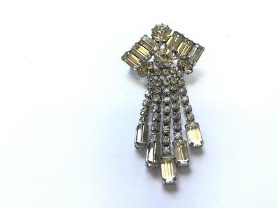 Vintage Rhinestone Brooch