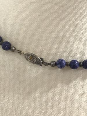 Blue Semi Precious stone Necklace
