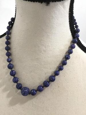 Blue Semi Precious stone Necklace