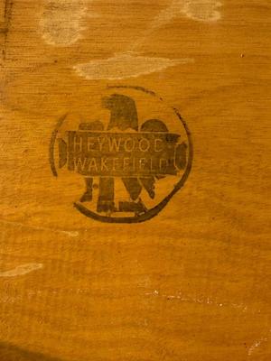 haywood wakefield coffee table