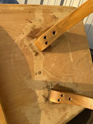 haywood wakefield coffee table