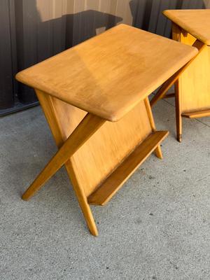 haywood wakefield end tables