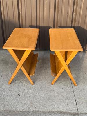 haywood wakefield end tables
