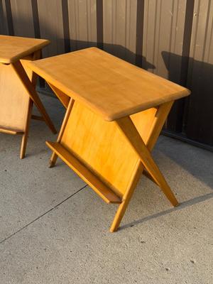 haywood wakefield end tables