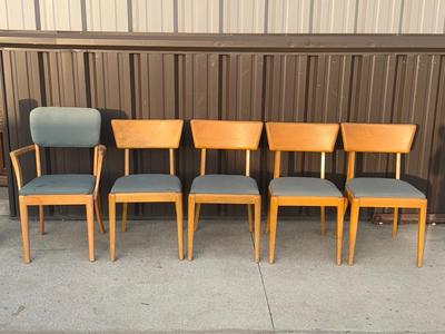 5 Haywood Wakefield Chairs