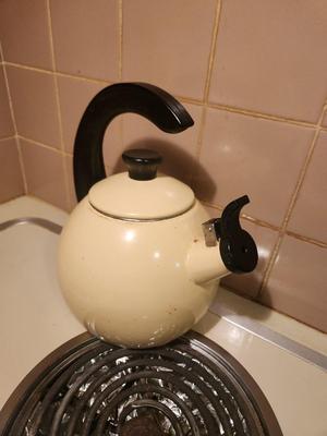 Offwhite Tea Kettle