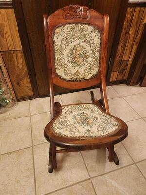 Foldable Rocking Chair