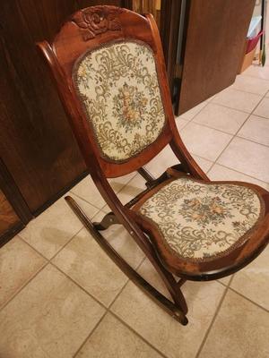 Foldable Rocking Chair